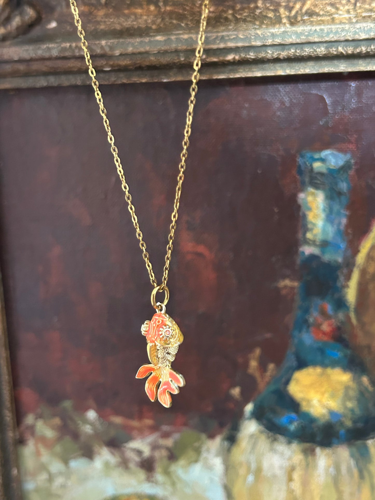 Lucky Koi Fish Necklace