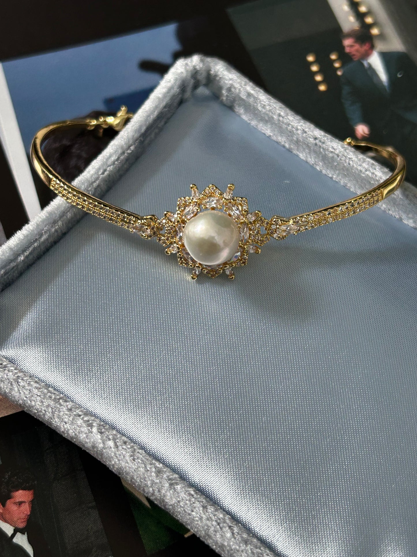 Evelyne Pearl Bracelet