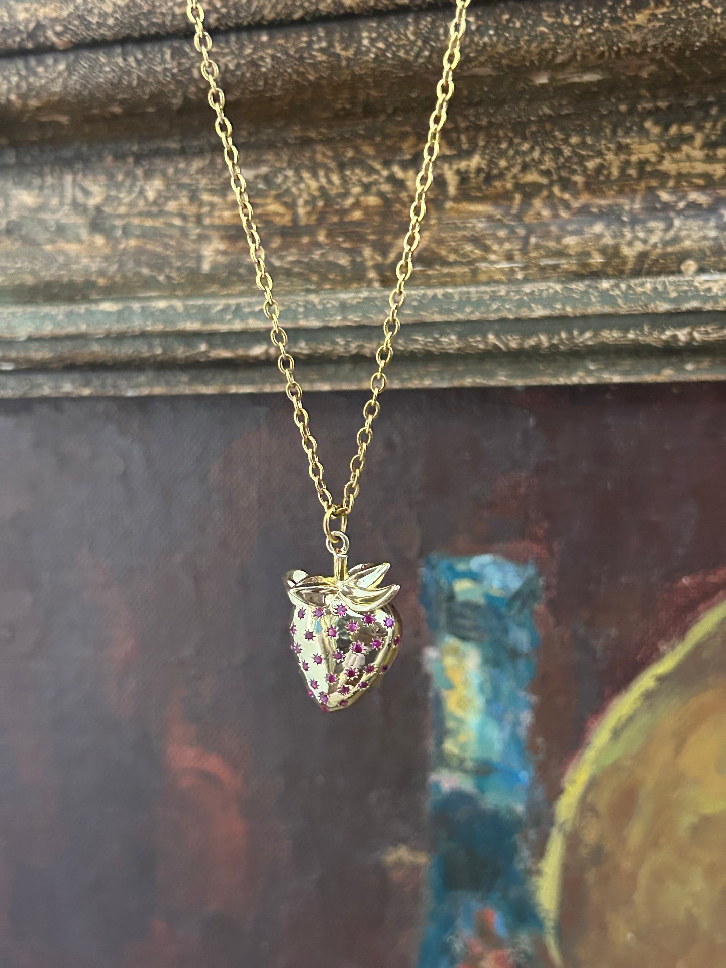 Strawberry Kiss Necklace