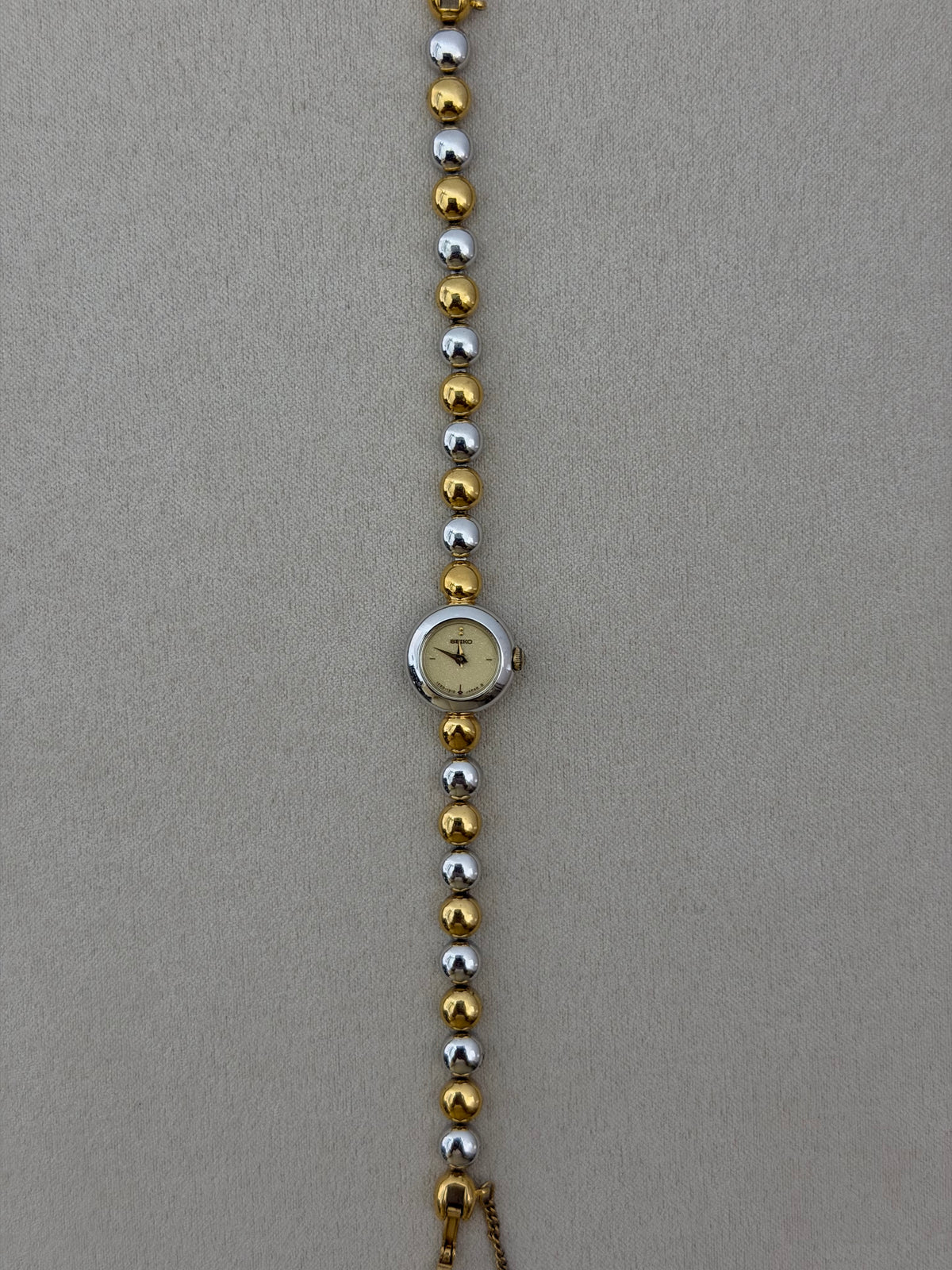 Vintage Seiko Bubble Bracelet Quartz Watch - Two Tone