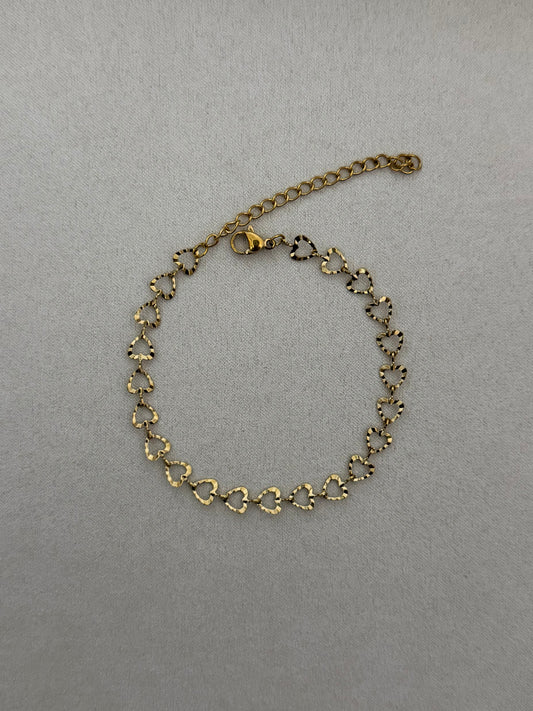 Heart Link Bracelet
