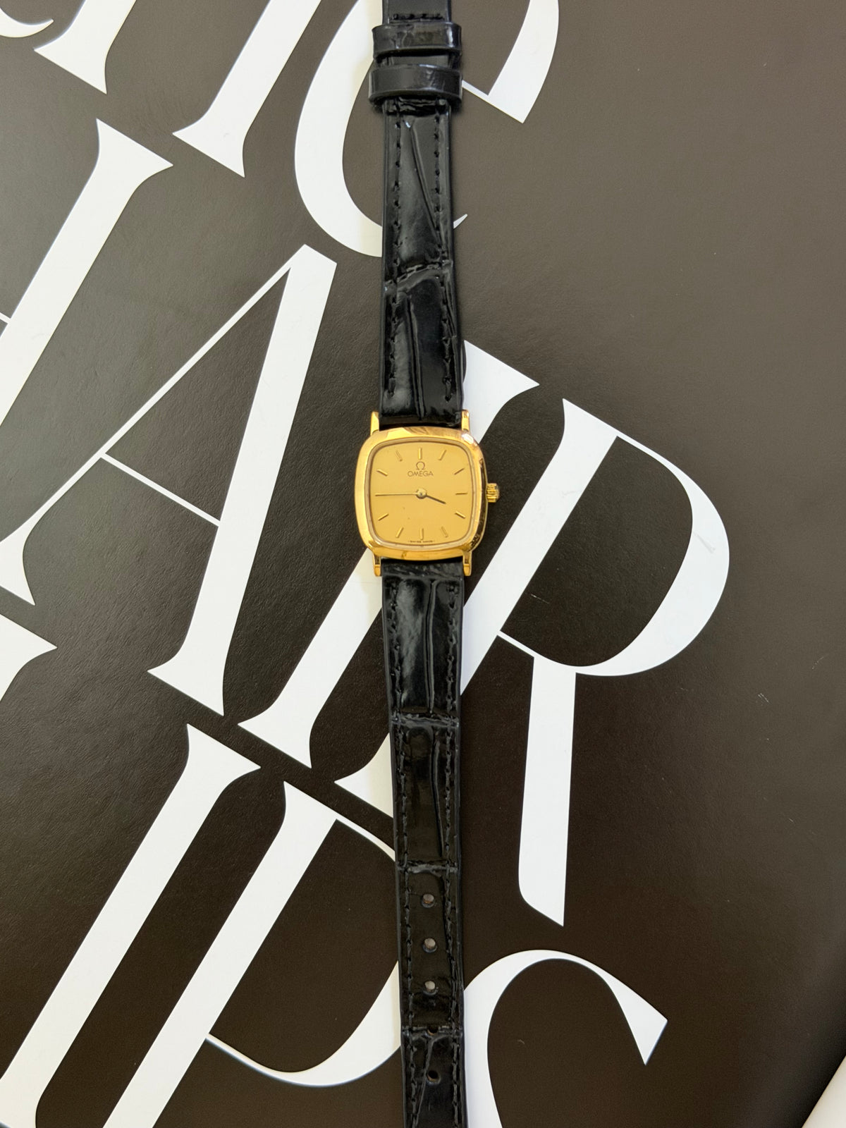 Vintage Omega De Ville Ultra Slim Dress Quartz Watch