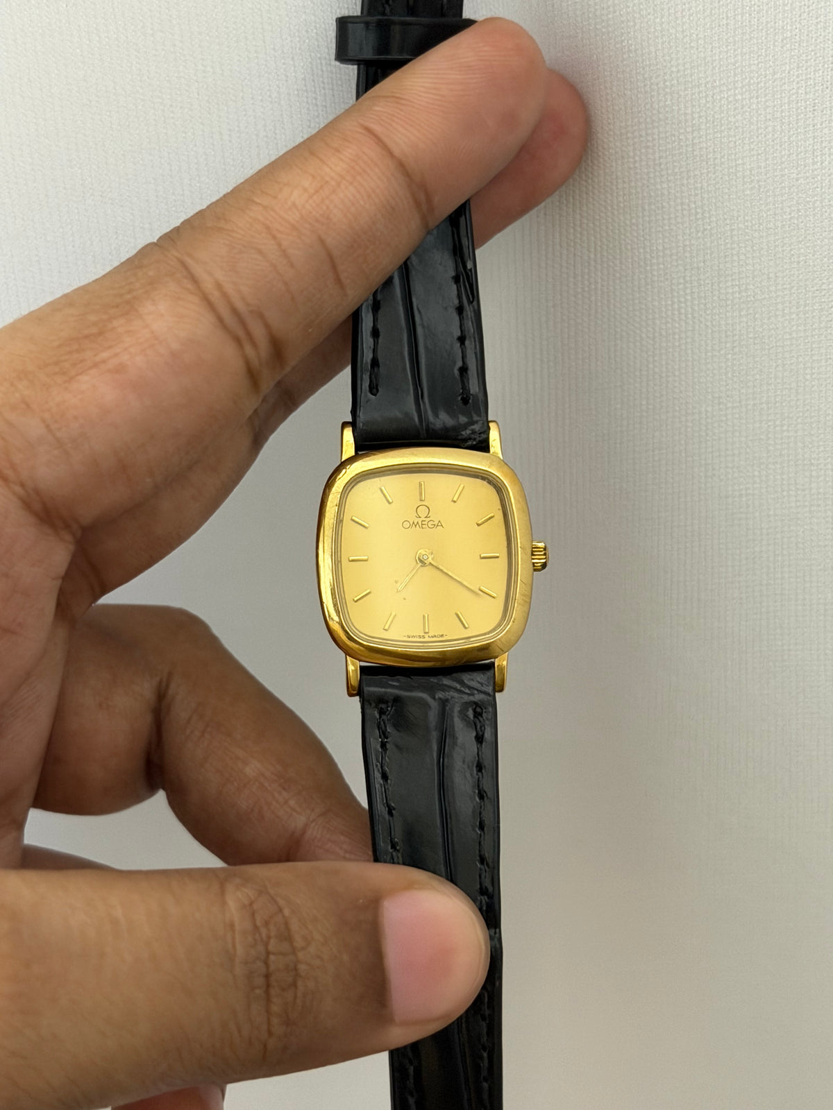Vintage Omega De Ville Ultra Slim Dress Quartz Watch