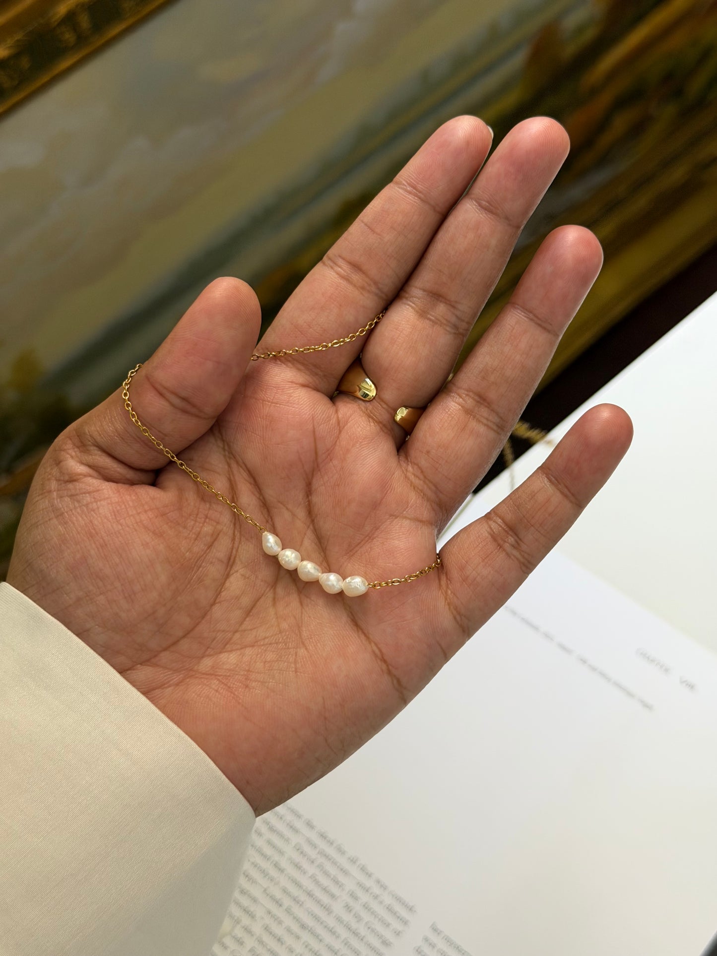 Pearl Whisper Necklace