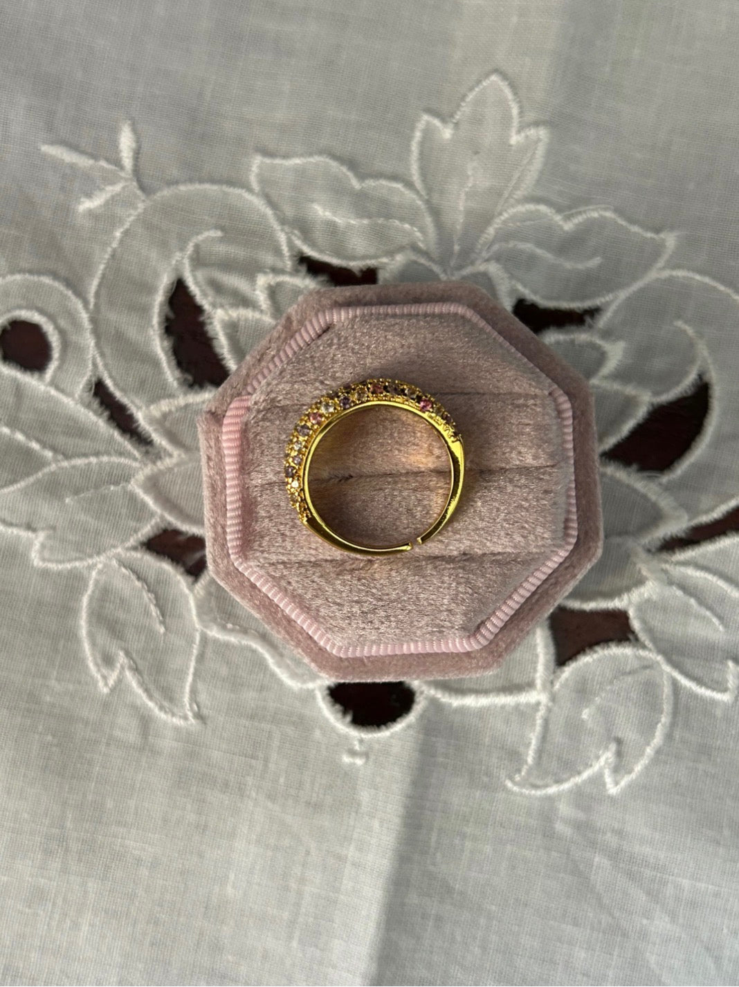 Bedazzled Cuff Ring