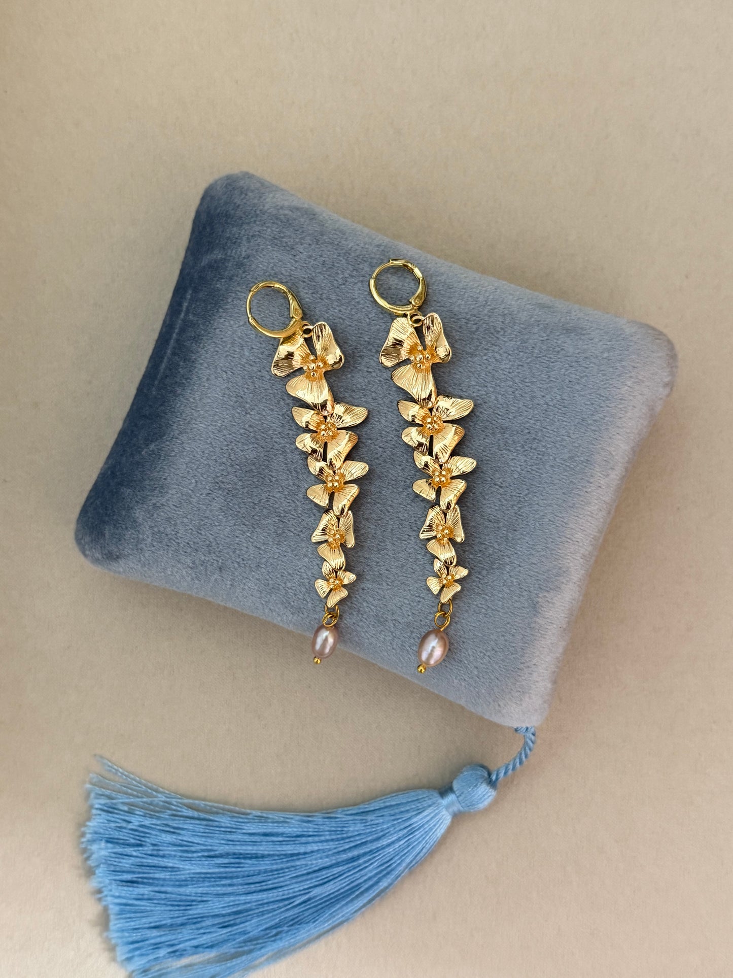 Meadow Bloom Drop Earrings