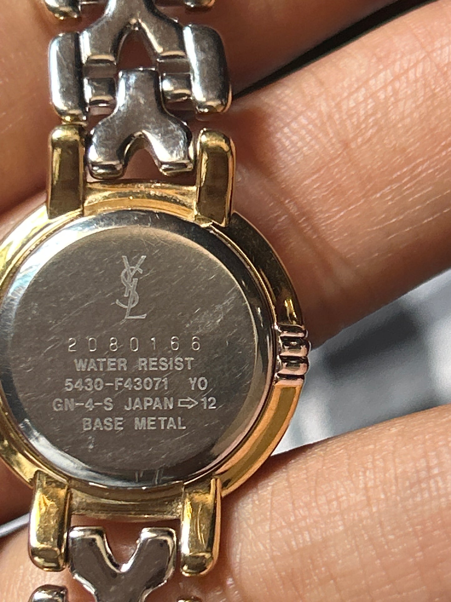 Vintage Yves Saint Laurent Quartz Watch