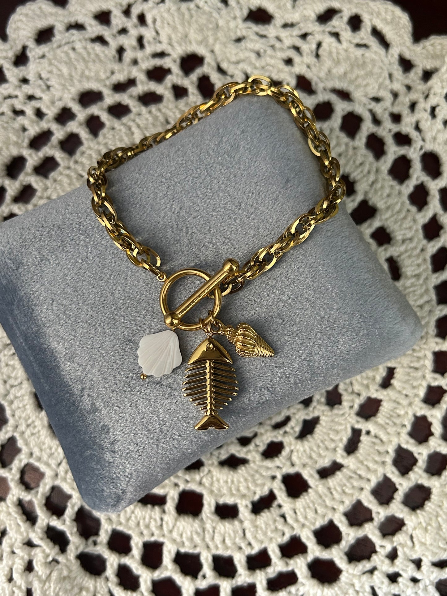 Ocean Whimsy Charm Bracelet