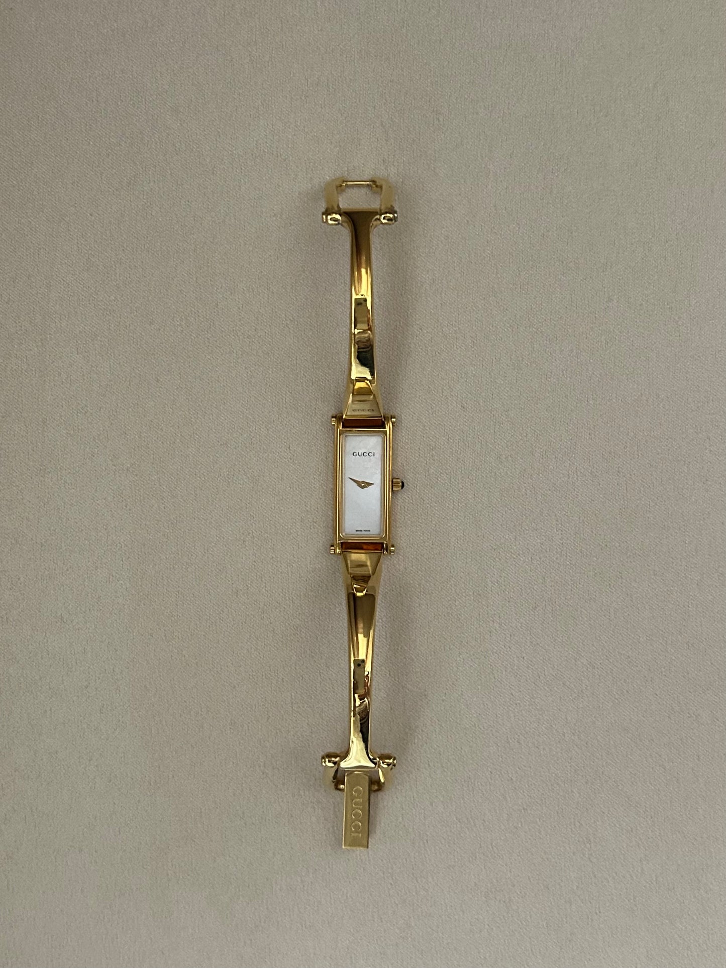 Gucci White Mop Dial 1500L Vintage Watch