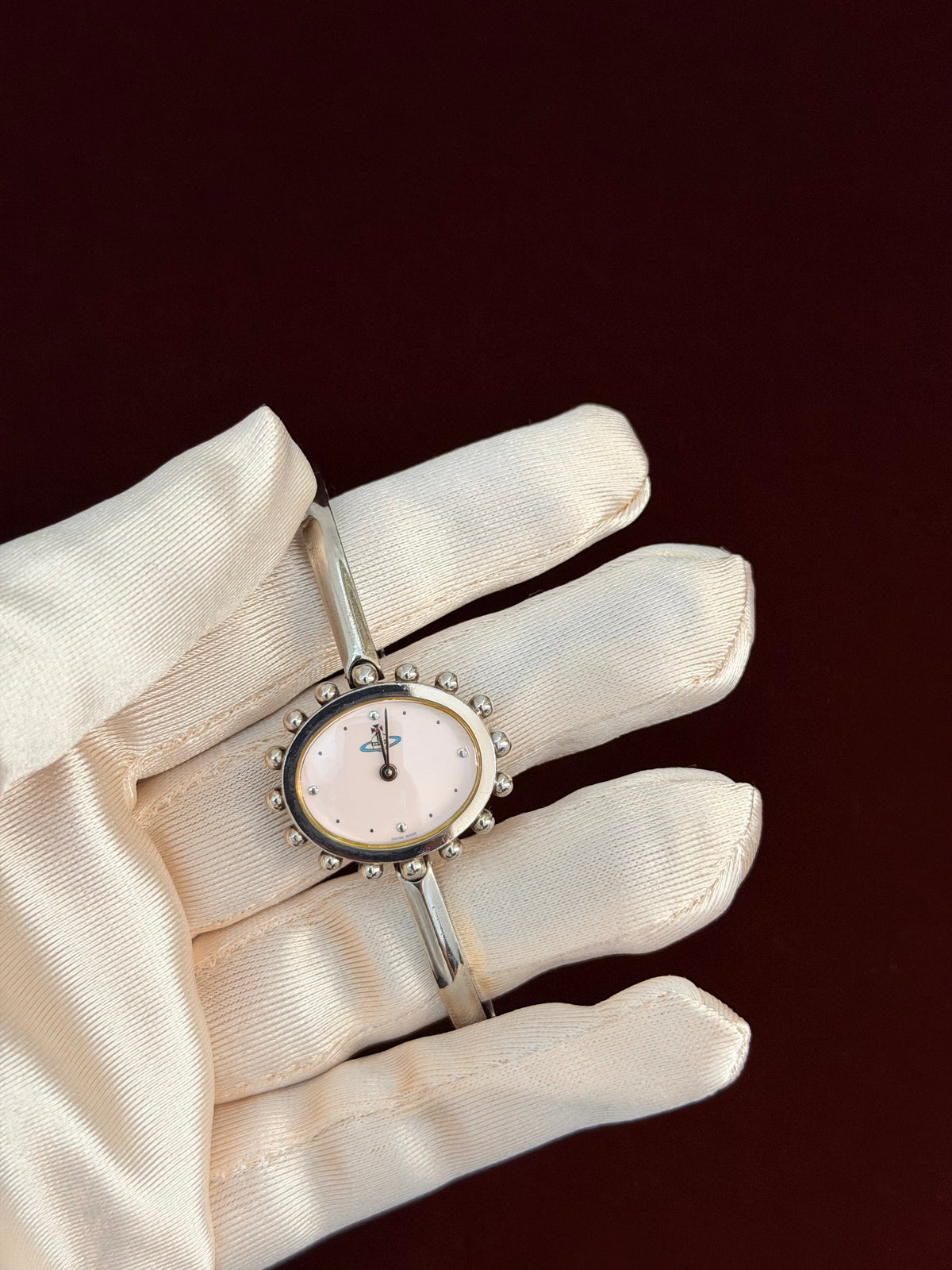 Ultra Rare Vintage Vivienne Westwood Milk Crown Bangle Watch