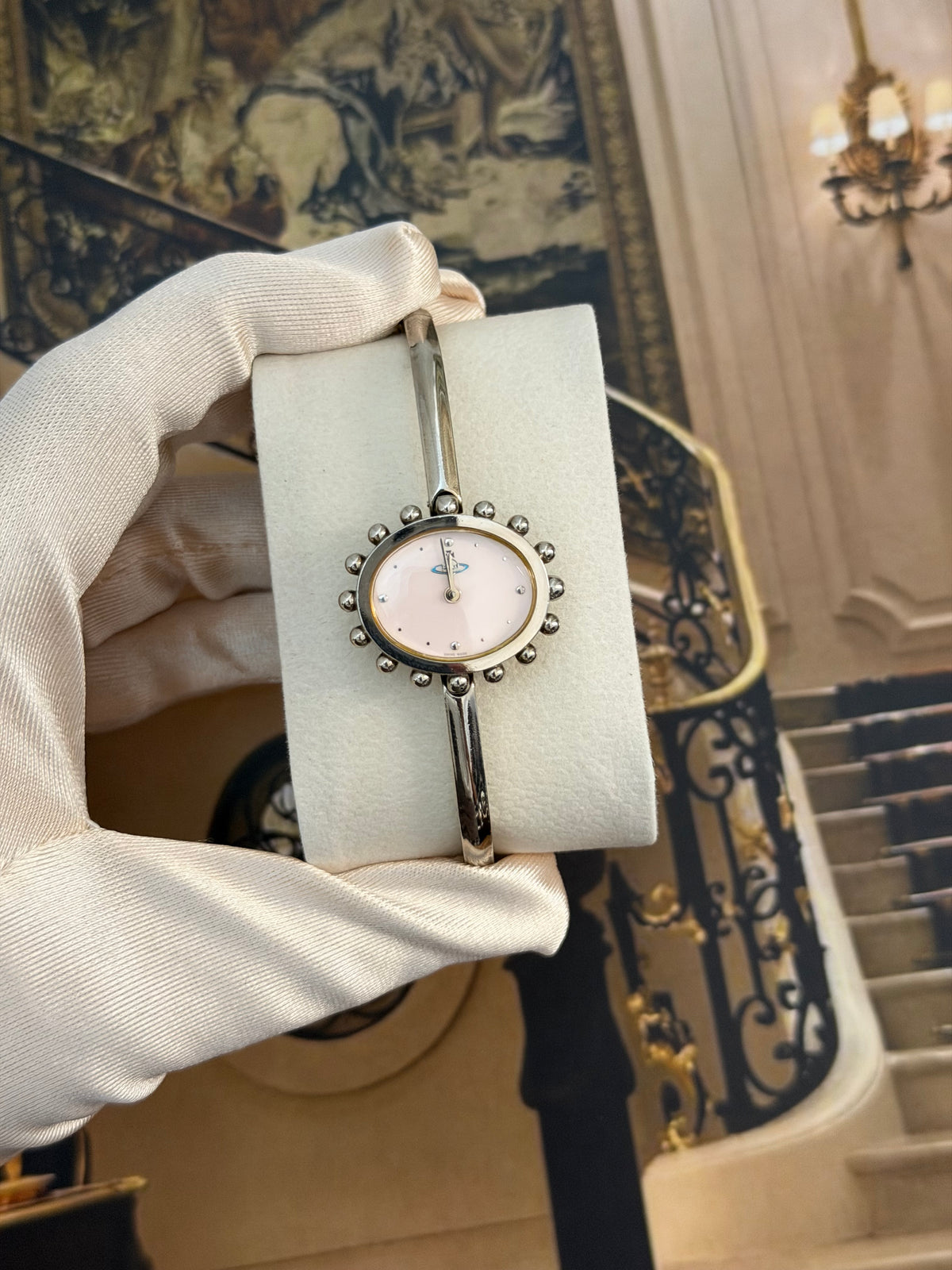 Ultra Rare Vintage Vivienne Westwood Milk Crown Bangle Watch