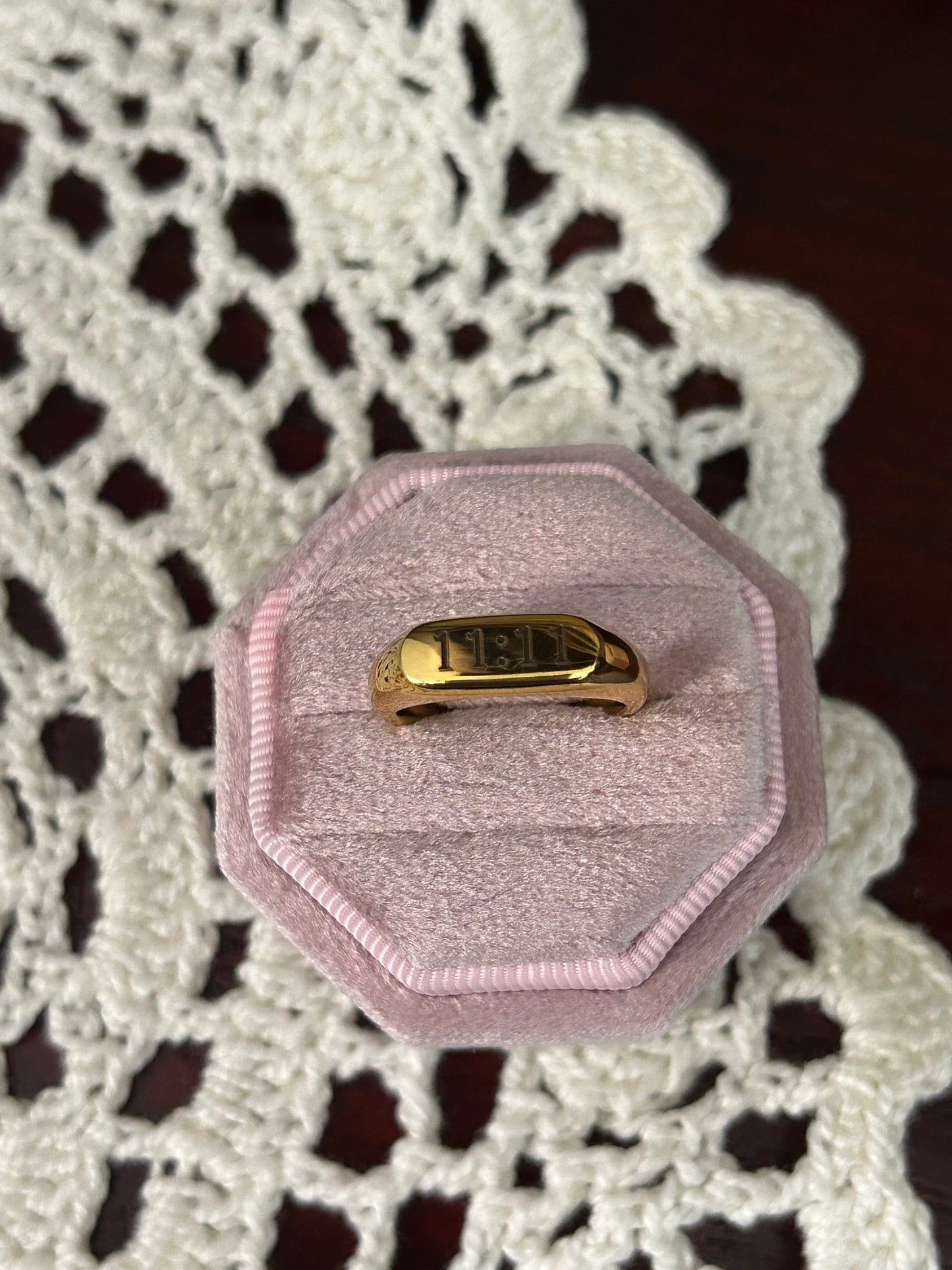 Manifest Signet Stainless Steel Ring