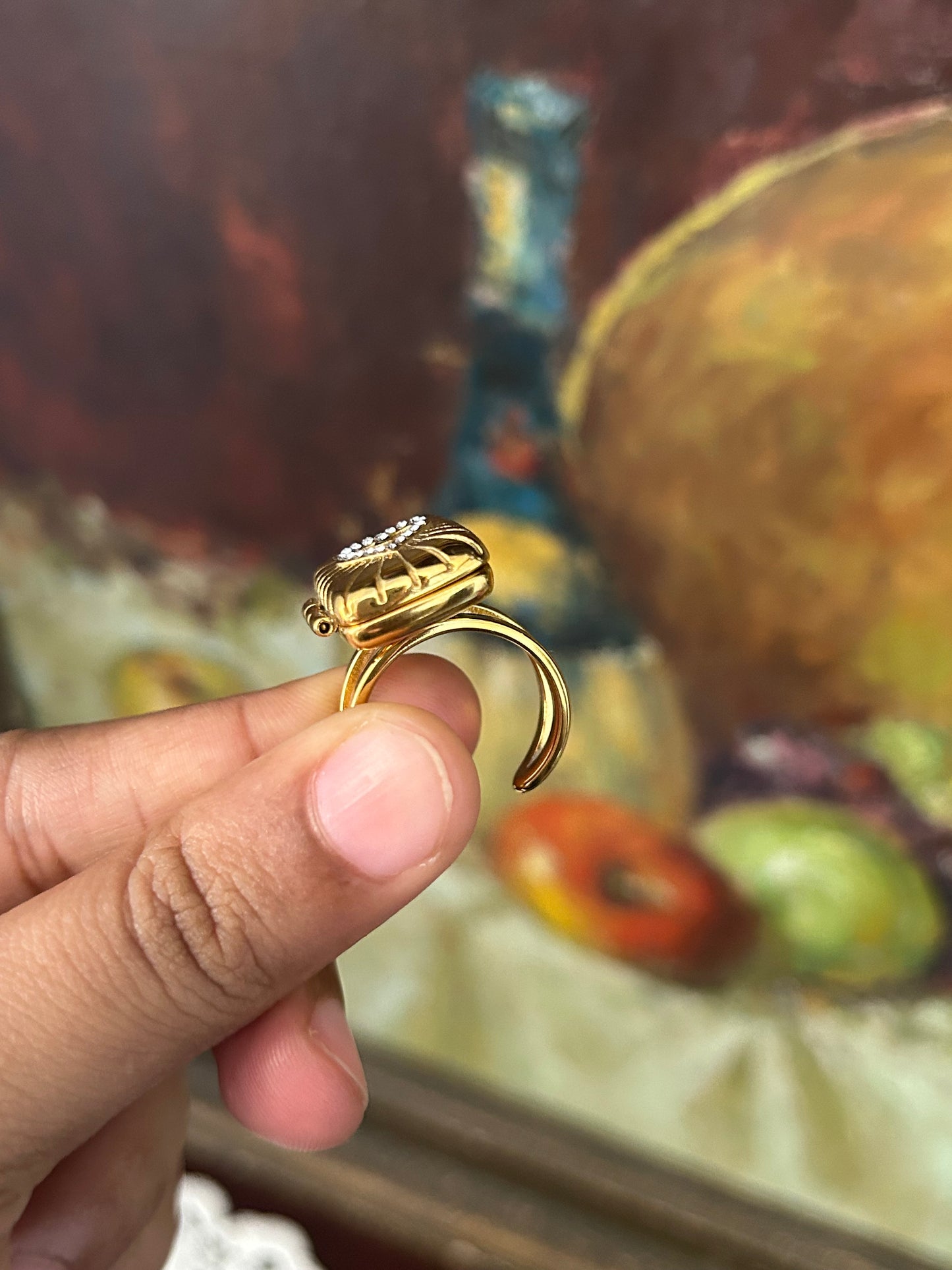 Forever Yours Locket Ring