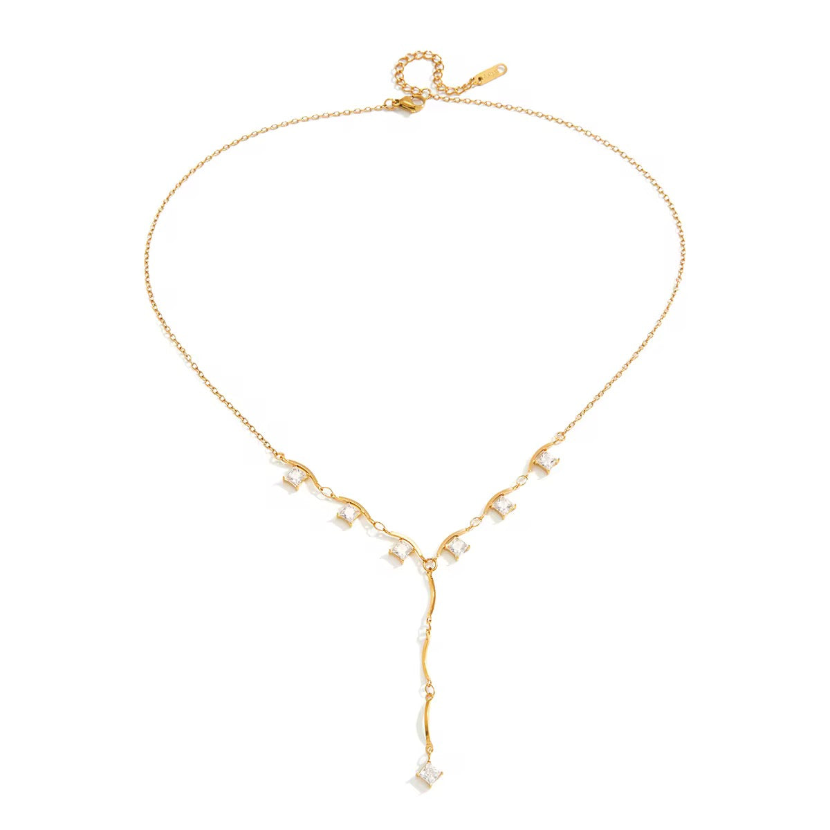 Aira Y Drop Necklace
