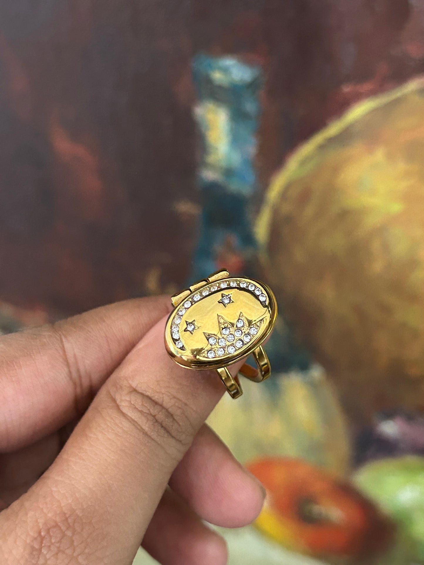 The Keepsake Locket Ring