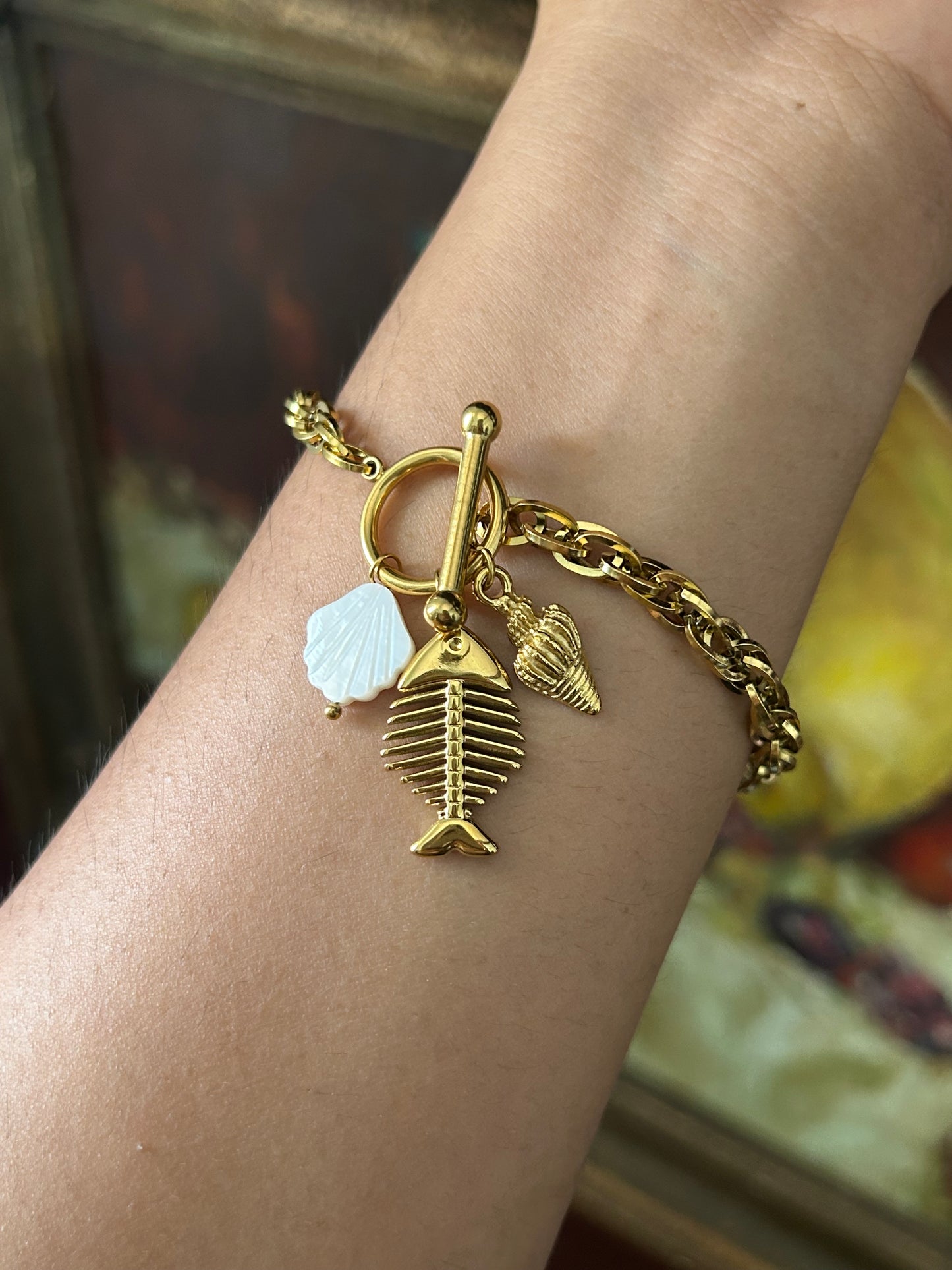 Ocean Whimsy Charm Bracelet