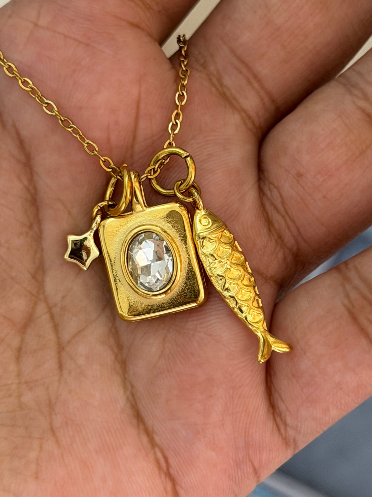 Fortune Fish Necklace