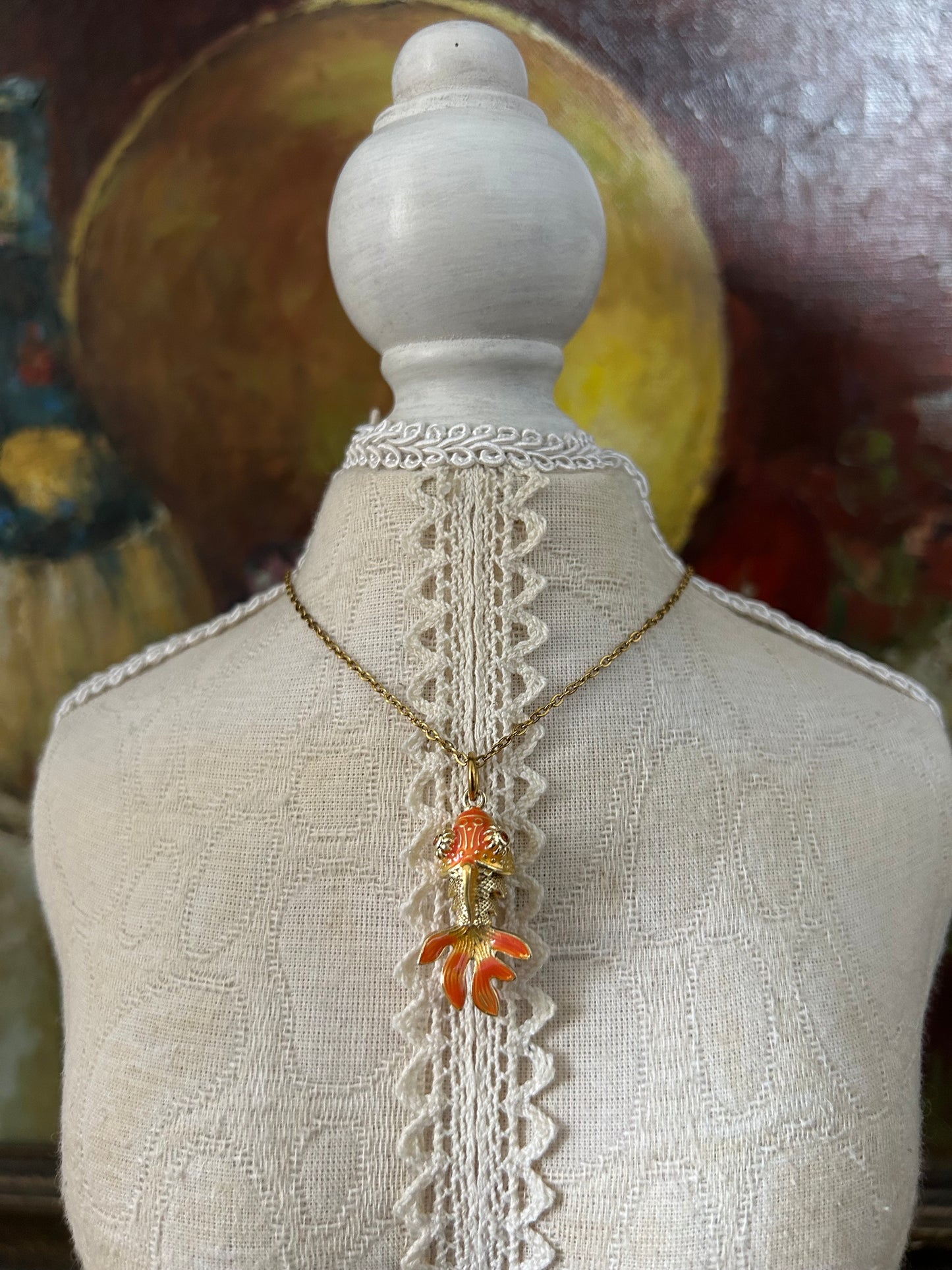 Lucky Koi Fish Necklace