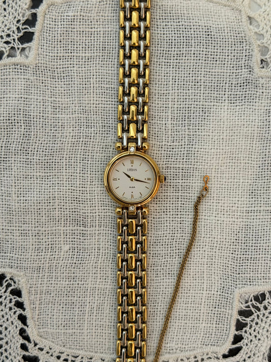 Vintage Urban ALBA Two-Tone Quartz Watch