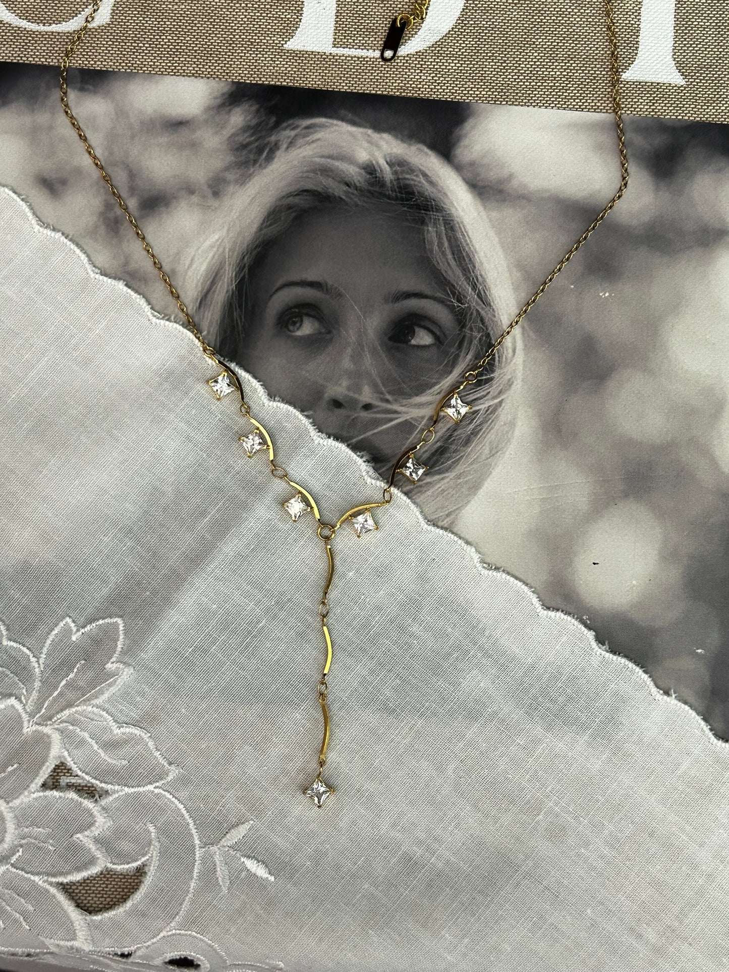 Aira Y Drop Necklace