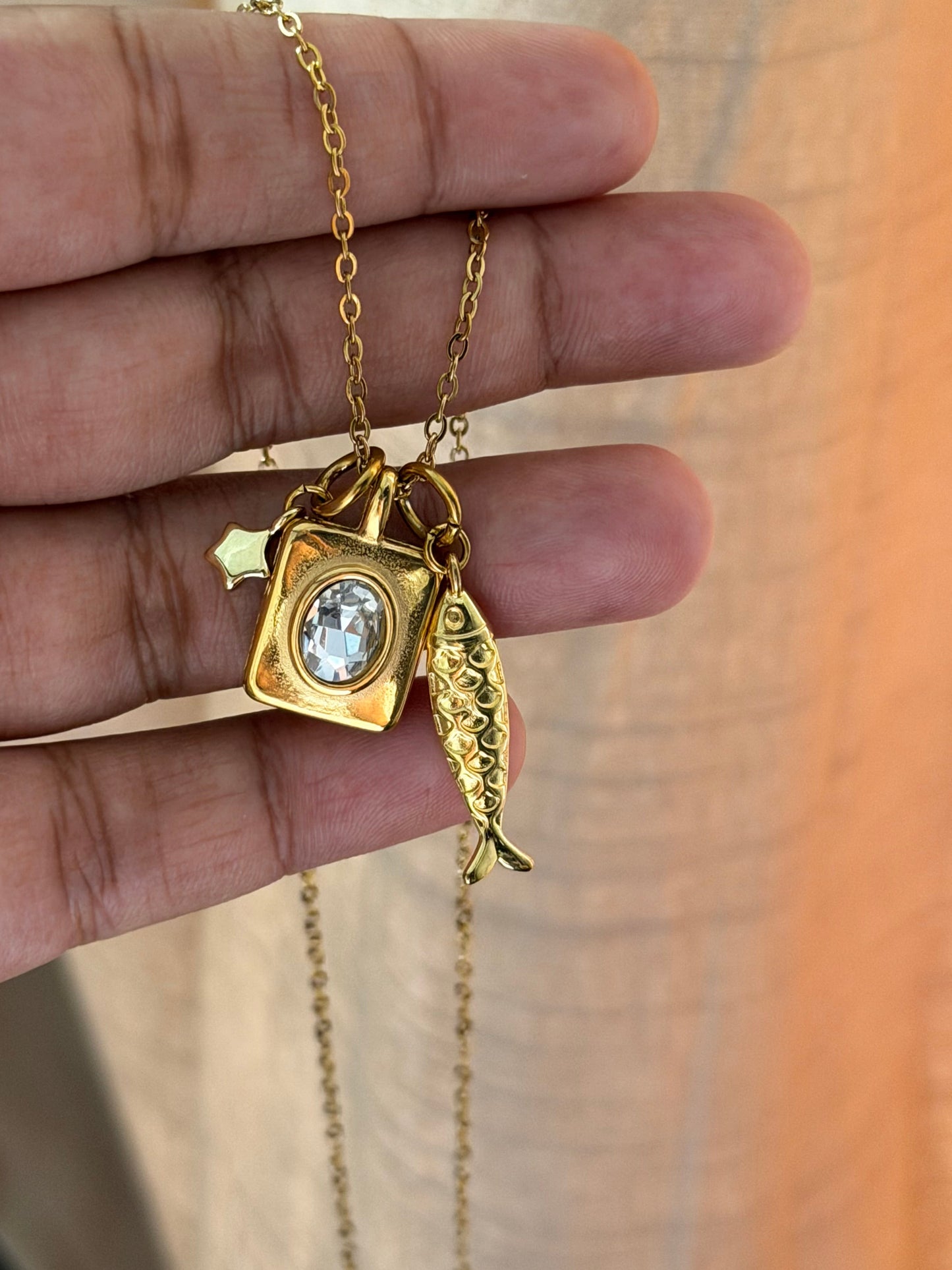 Fortune Fish Necklace