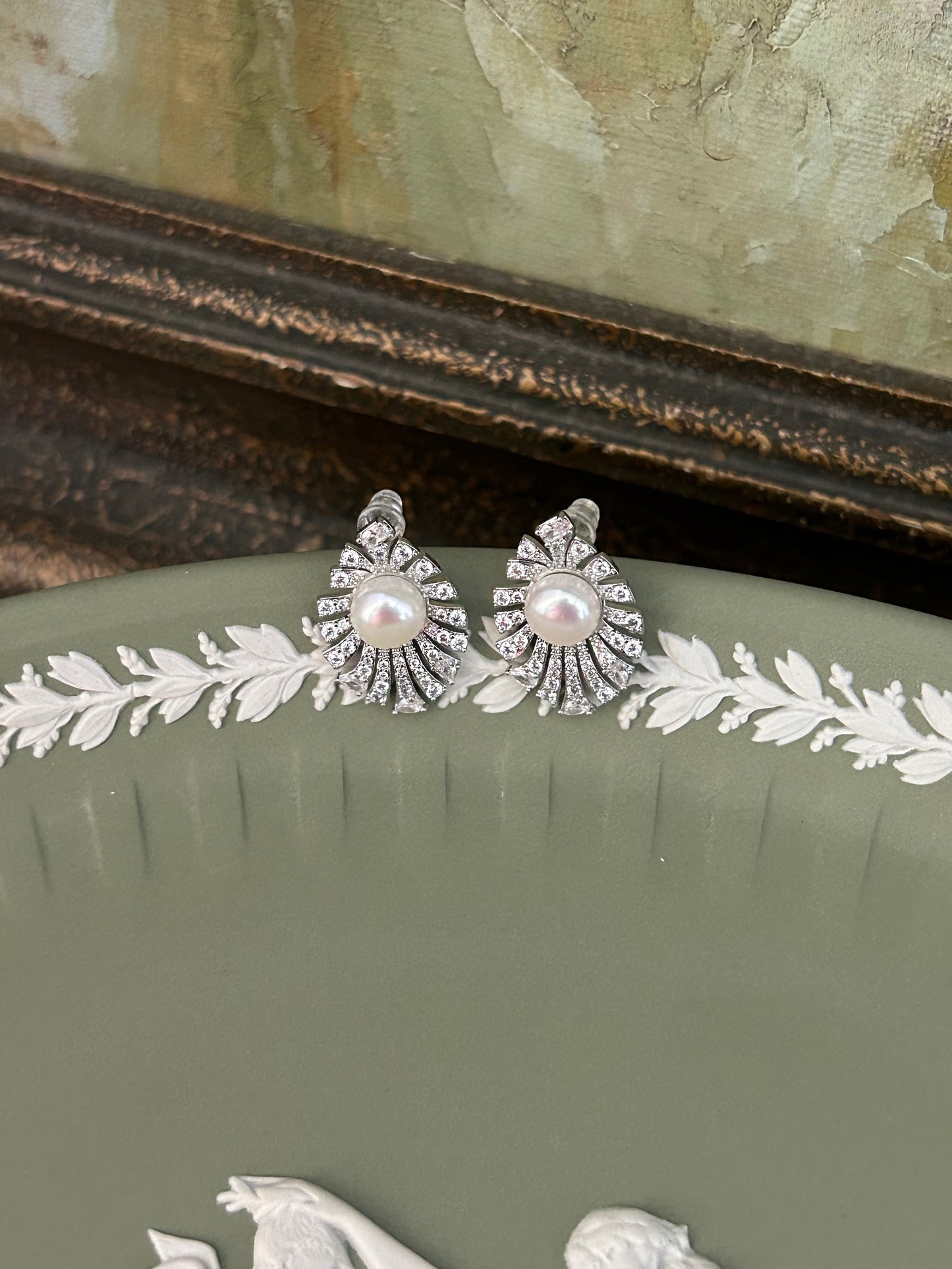 Vienna Freshwater Pearl Studs