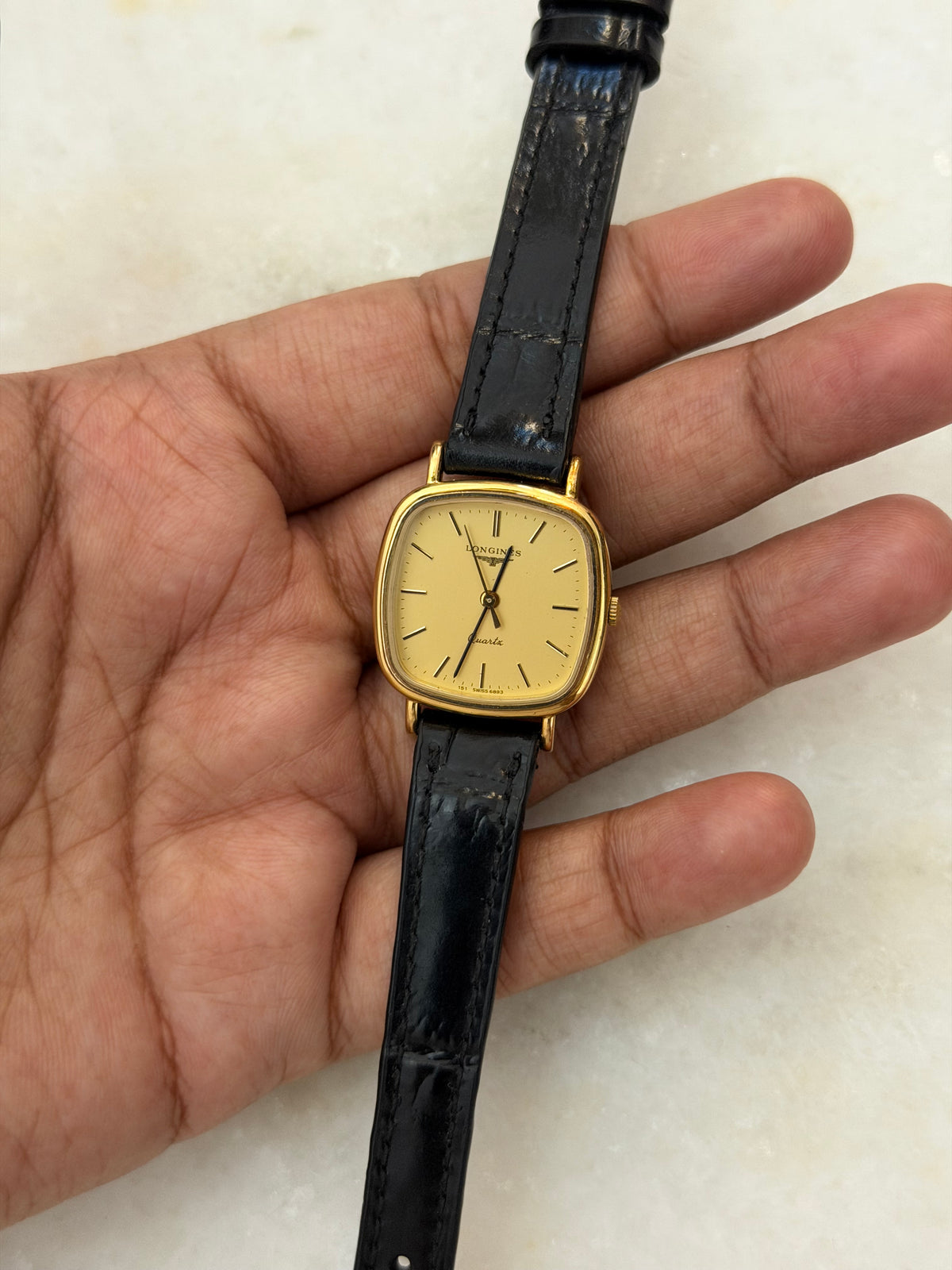 Vintage Longines L151.2 Gold-Plated Dress Watch – 1980s Swiss Quartz