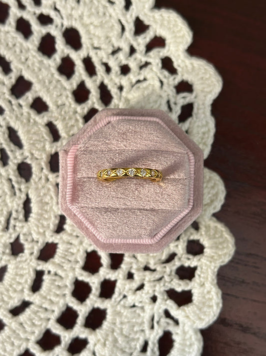 Pretty Privilege Band Open Cuff Ring