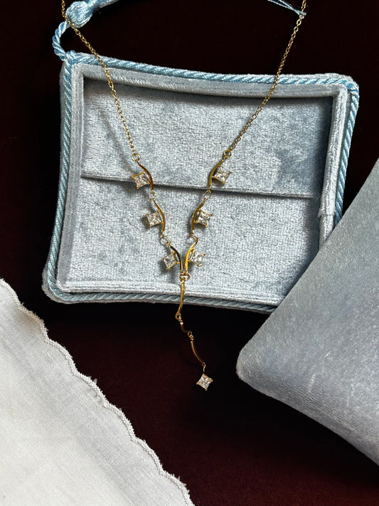 Aira Y Drop Necklace