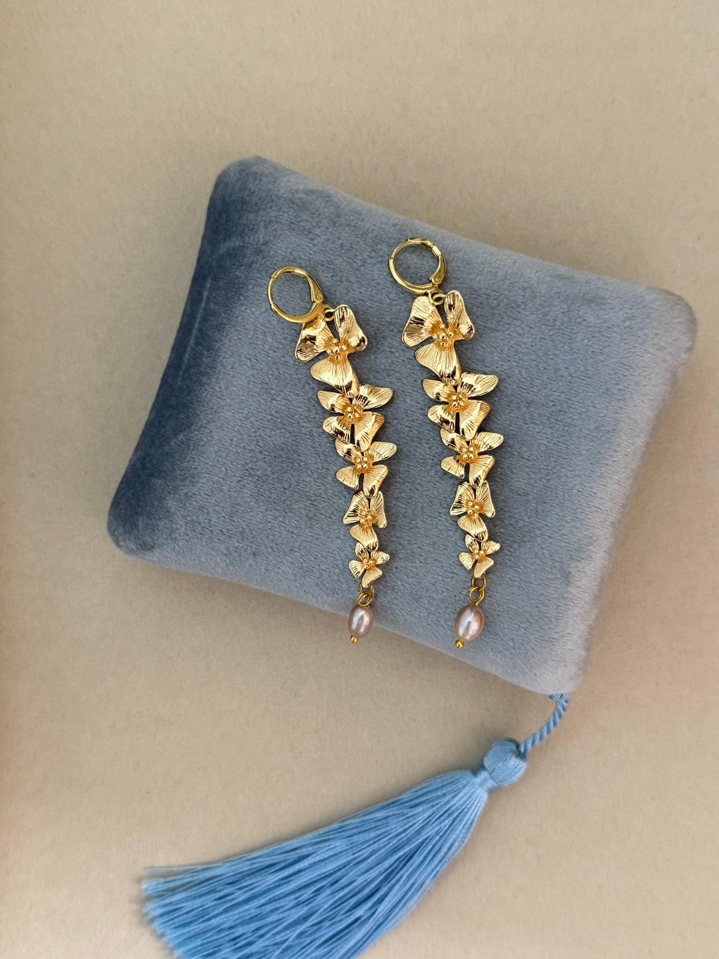 Meadow Bloom Drop Earrings