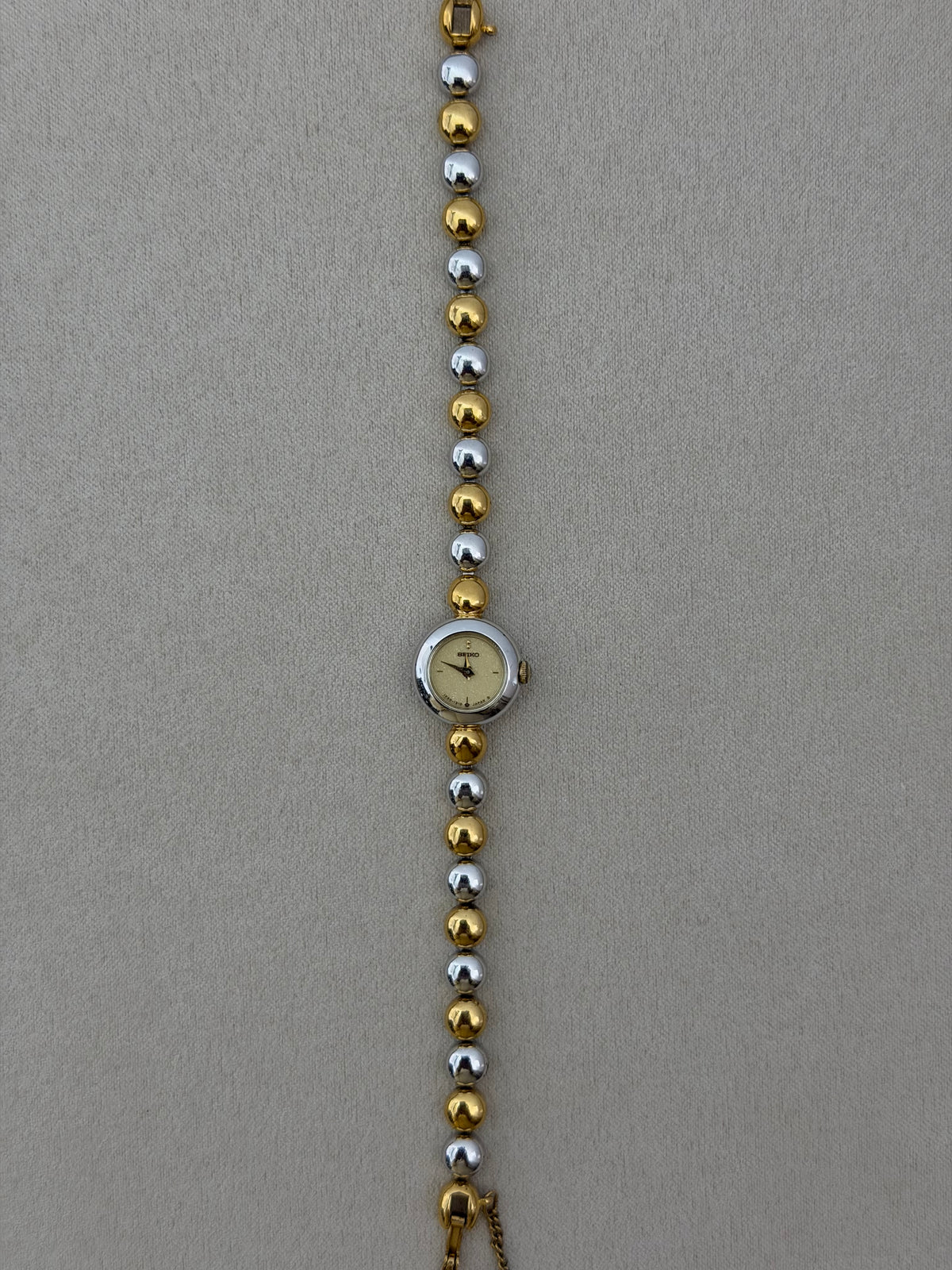 Vintage Seiko Bubble Bracelet Quartz Watch - Two Tone