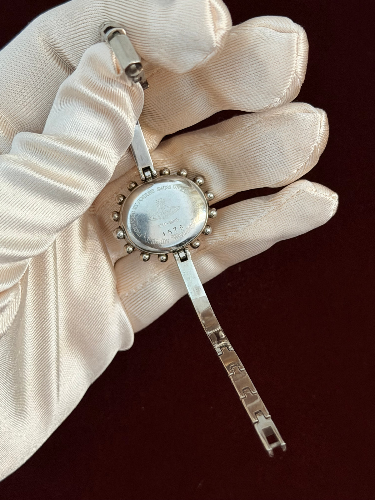 Ultra Rare Vintage Vivienne Westwood Milk Crown Bangle Watch