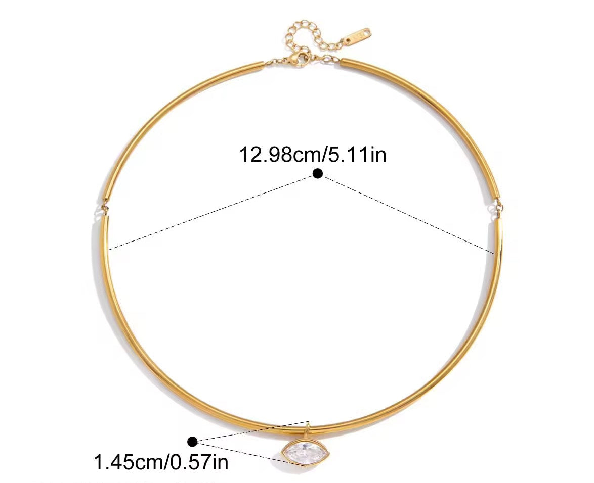 Marquise Choker Necklace