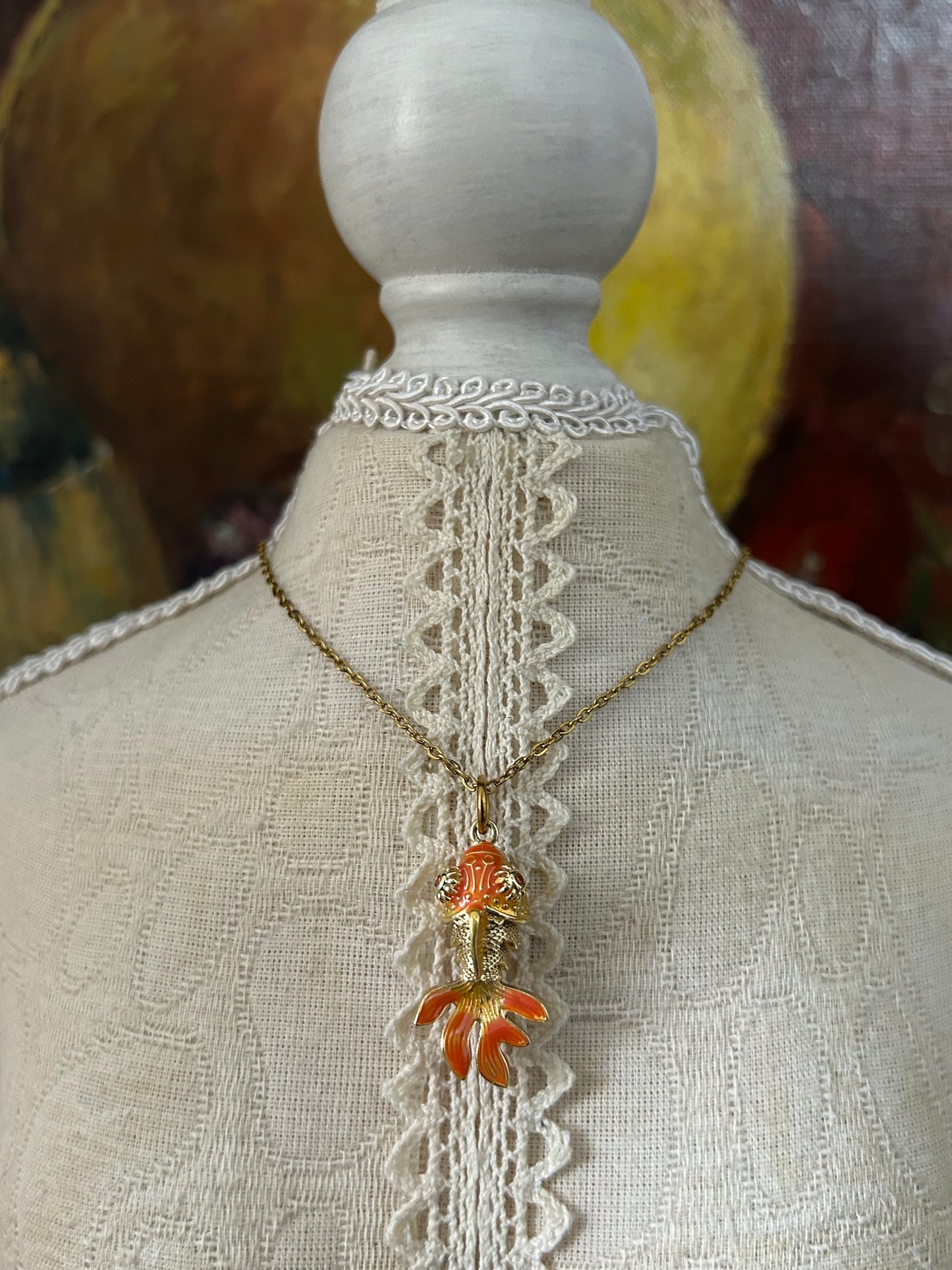 Lucky Koi Fish Necklace
