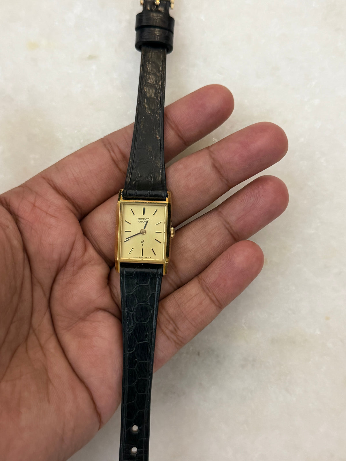 Rare Vintage Seiko Tank Quartz Watch
