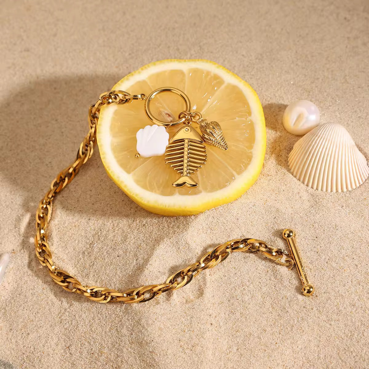Ocean Whimsy Charm Bracelet