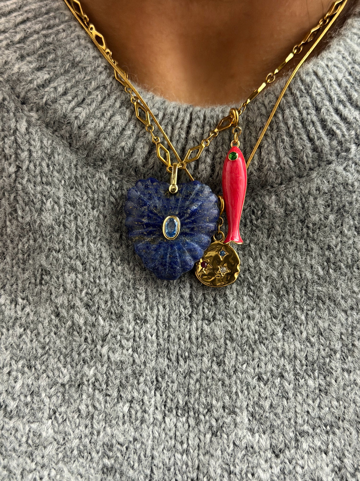 Jalpari Charm With Spring Ring