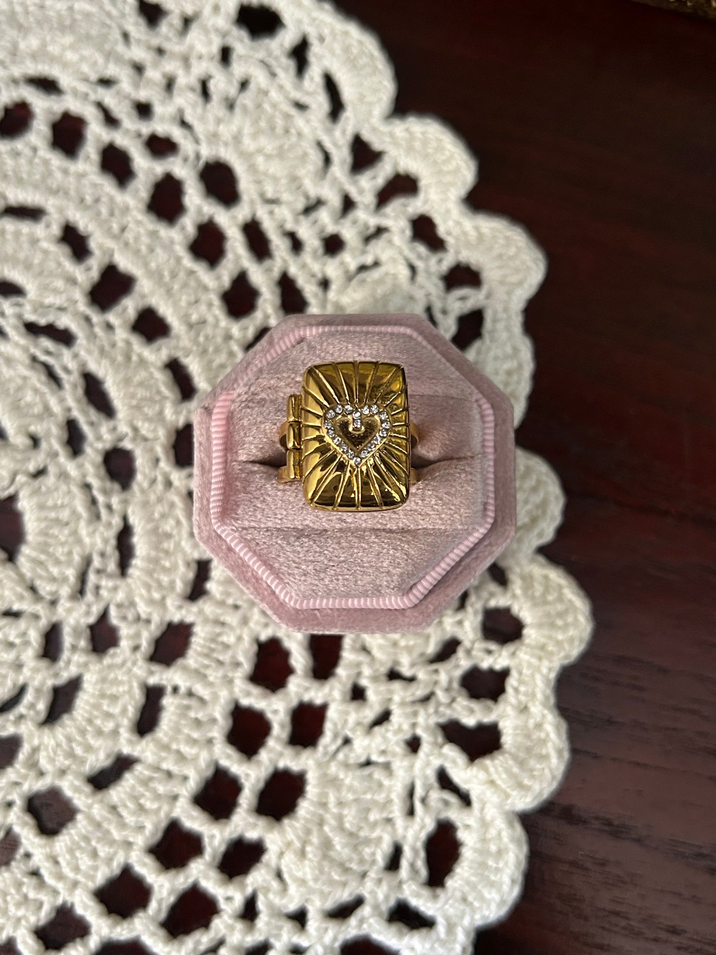 Forever Yours Locket Ring