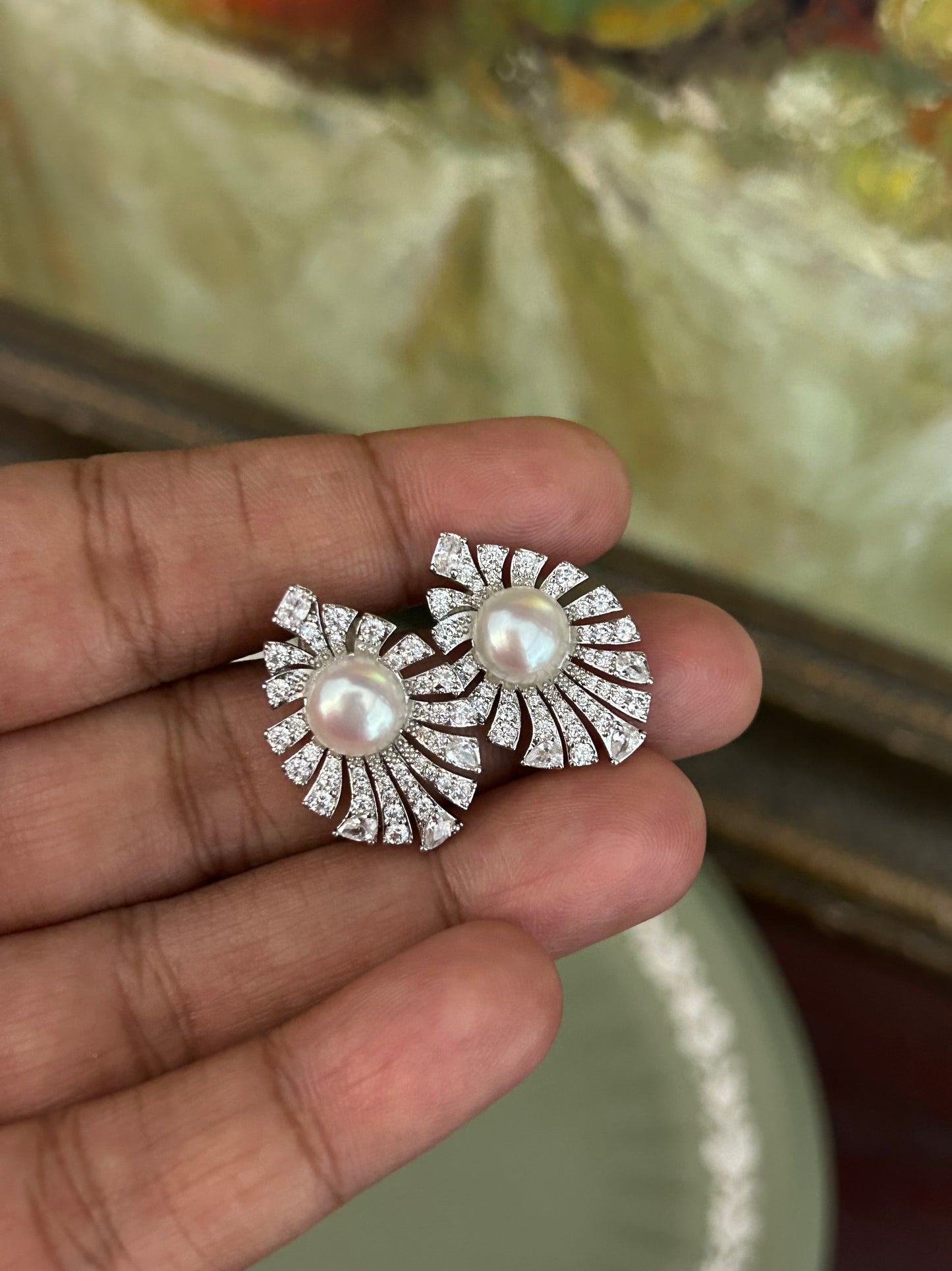 Vienna Freshwater Pearl Studs