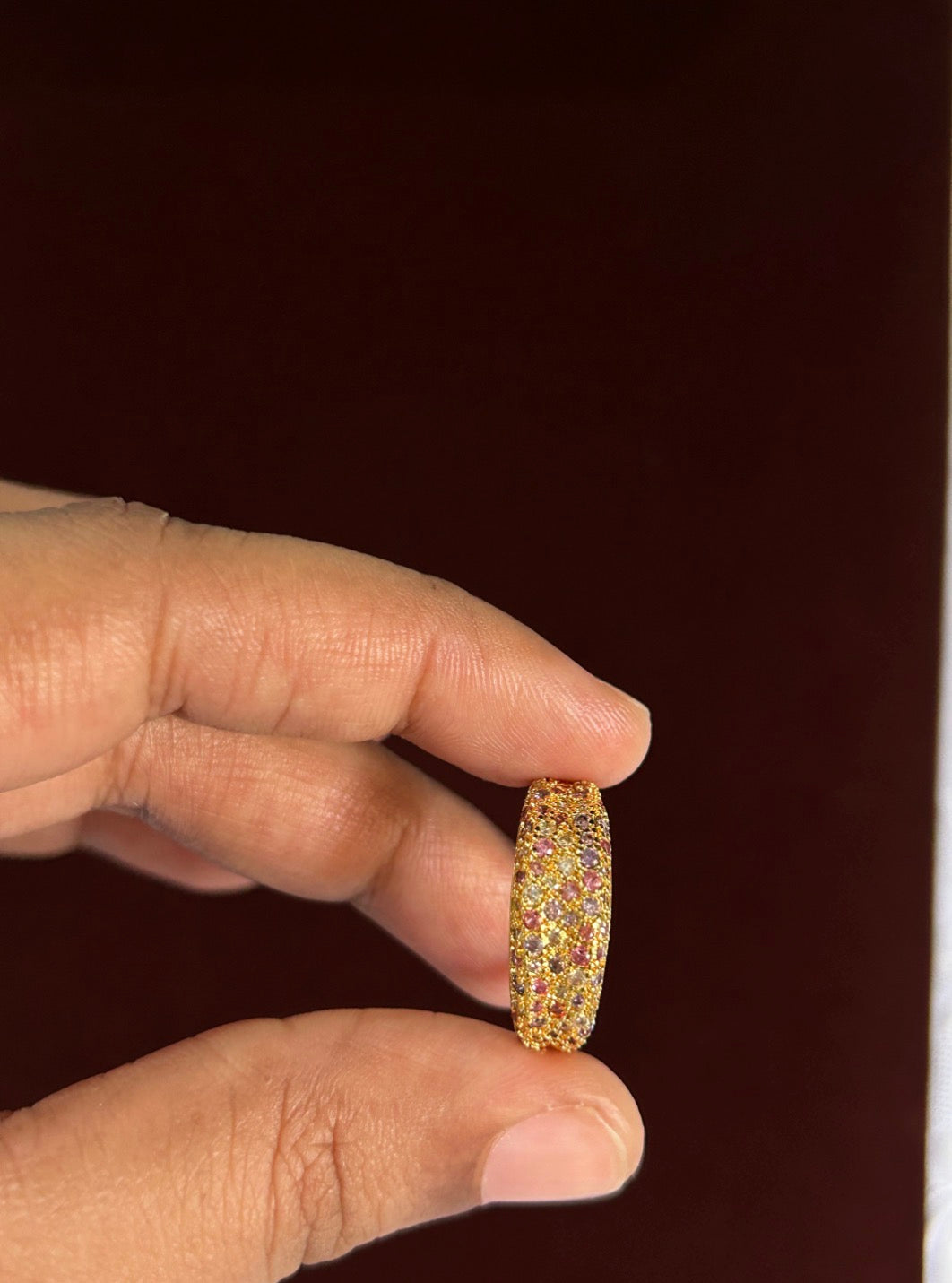 Bedazzled Cuff Ring