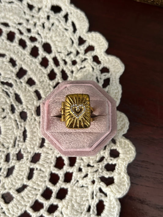 Forever Yours Locket Ring