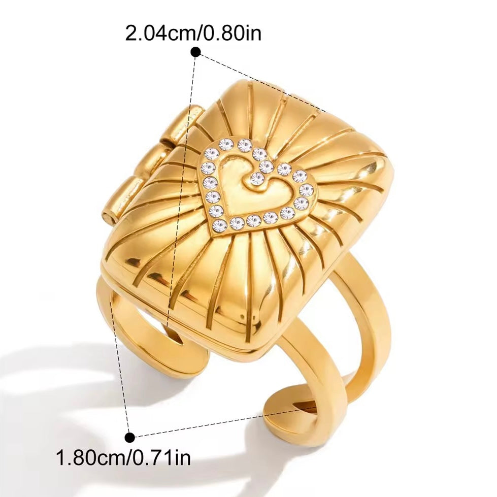 Forever Yours Locket Ring