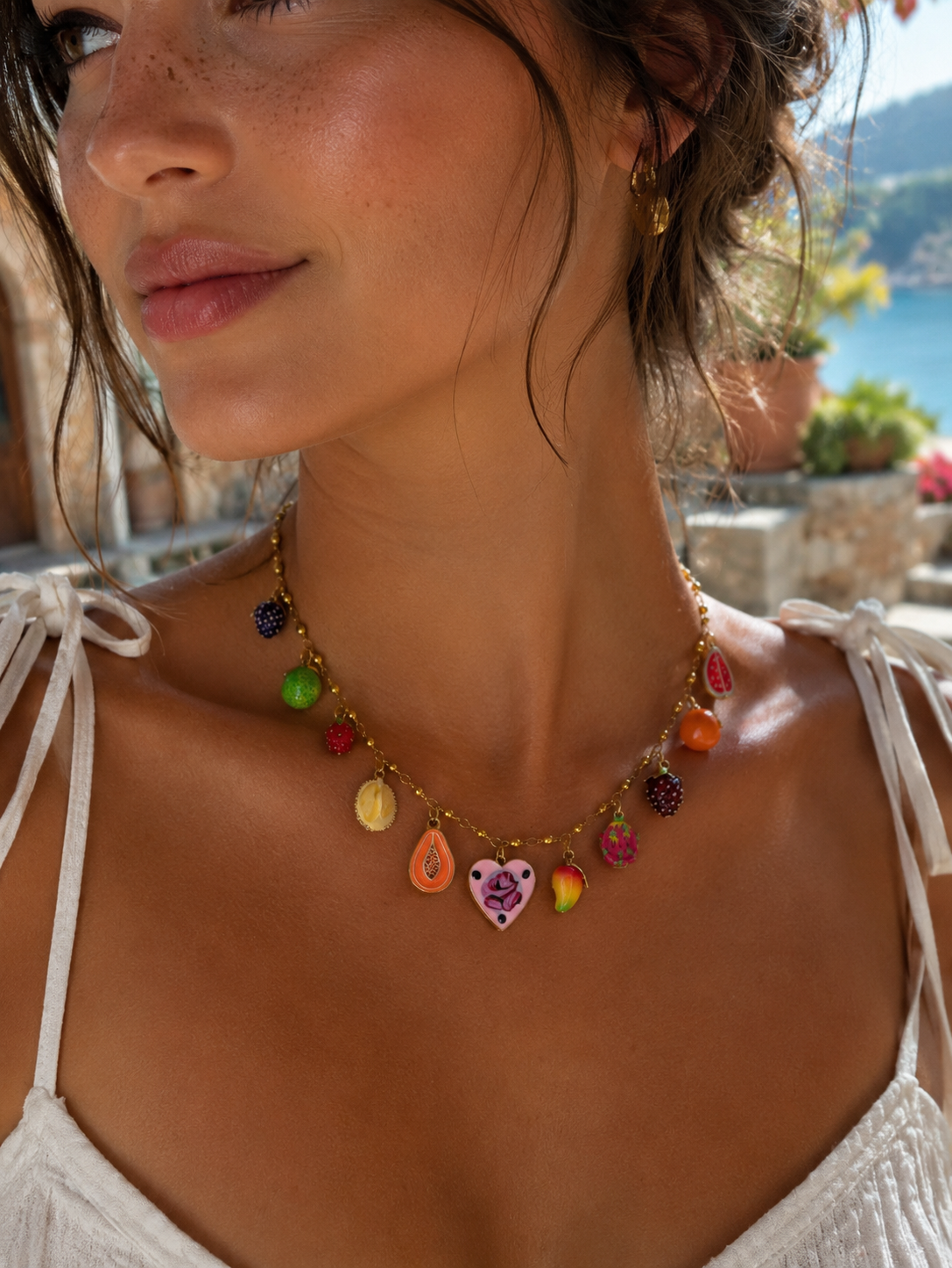 Mediterranean Summer Necklace