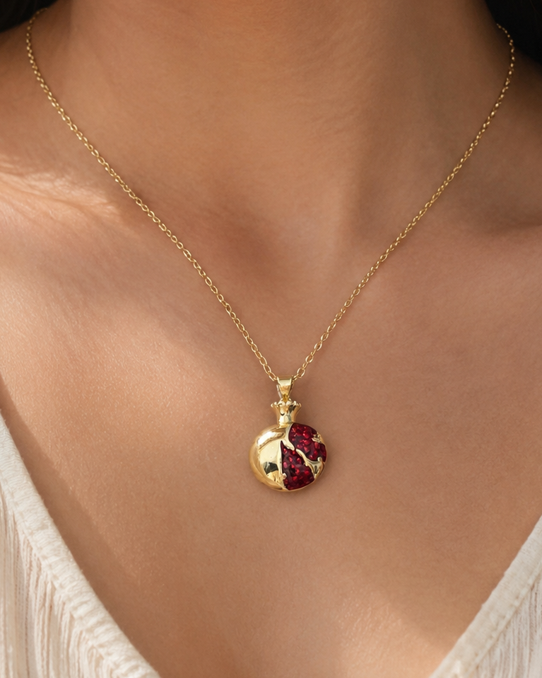 Eden Pomegranate Necklace
