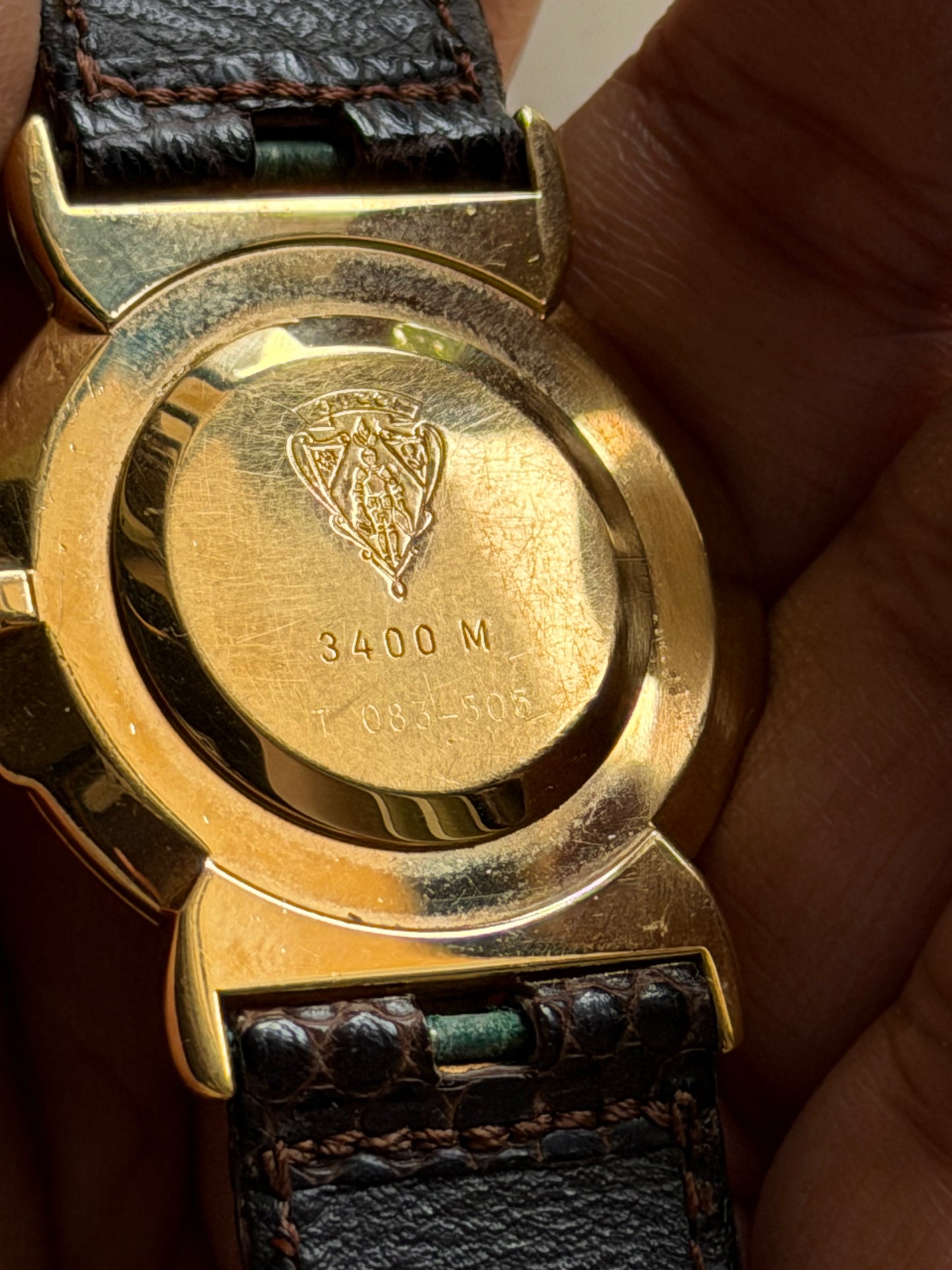 Vintage Gucci 3400M Quartz Watch With Original Strap & Box