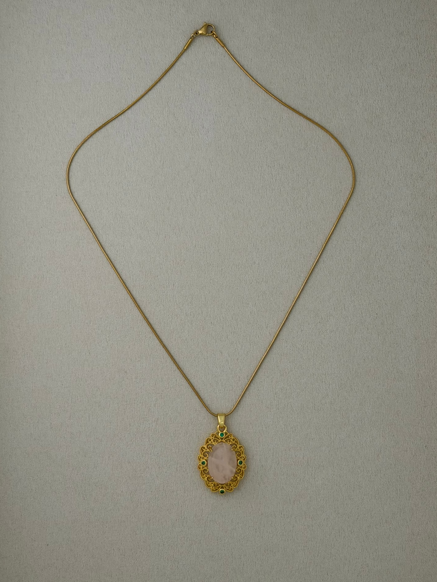 Rosalind Medallion Necklace