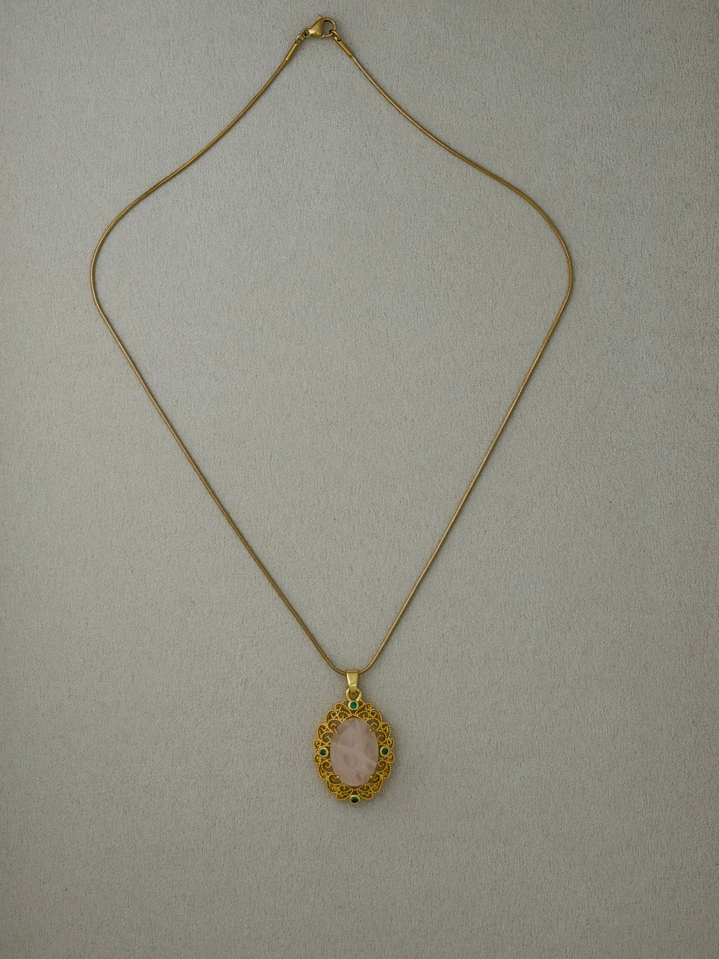 Rosalind Medallion Necklace