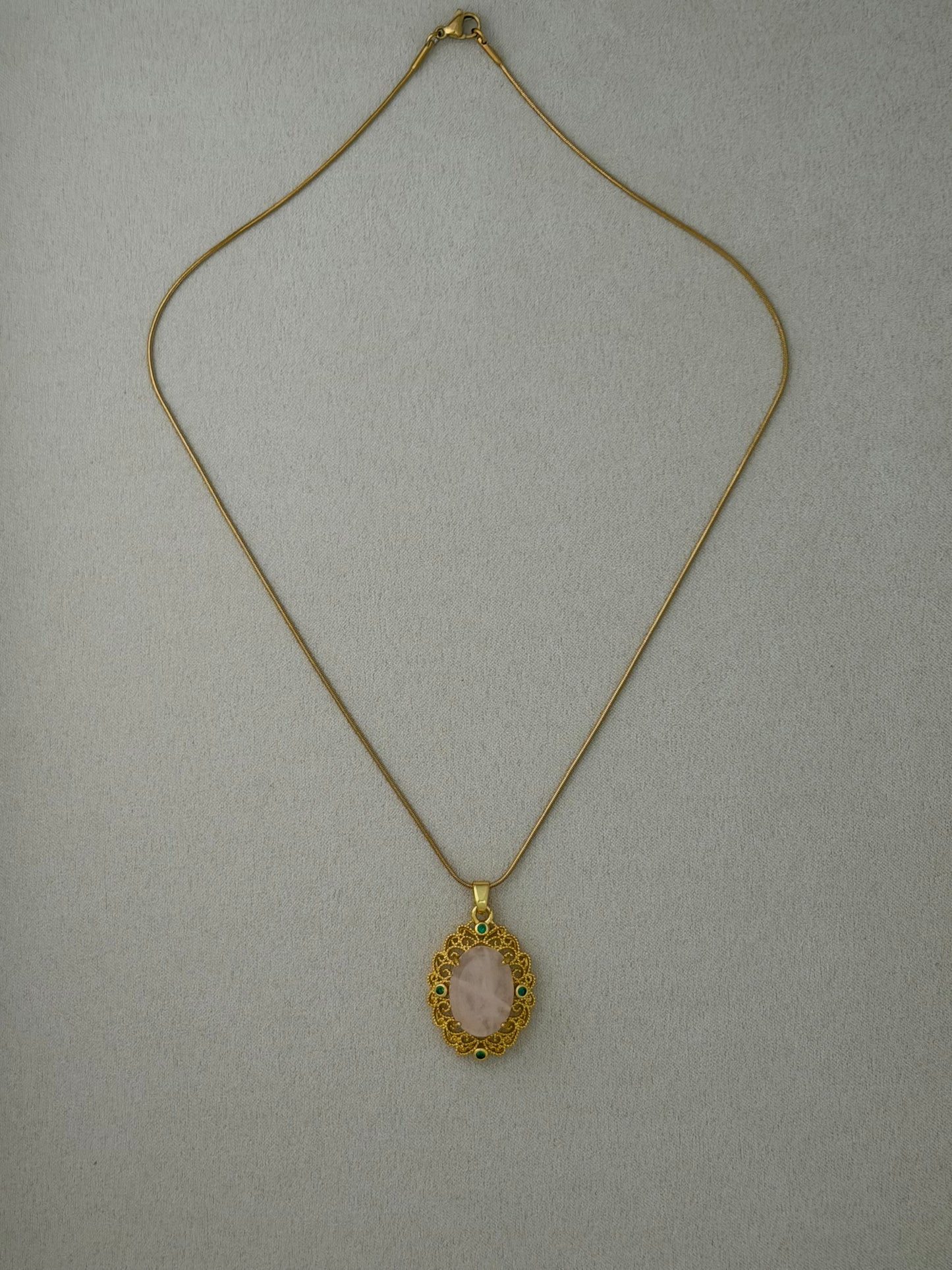 Rosalind Medallion Necklace