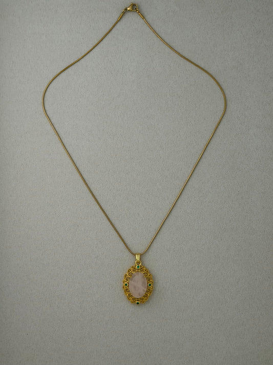 Rosalind Medallion Necklace