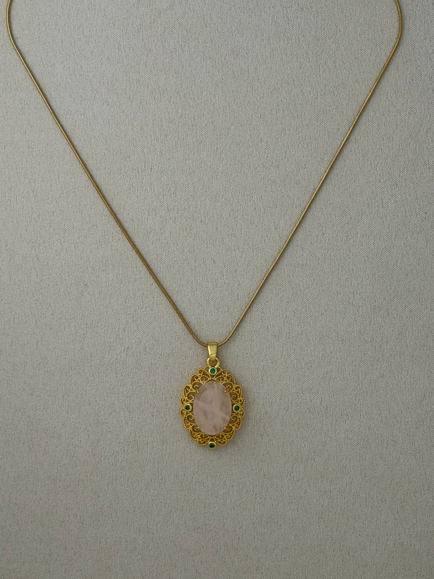 Rosalind Medallion Necklace